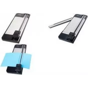 Trimmer rotativ PAVO Multicutter A4 negru, 6 coli, lungime de tăiere 310 mm, 4 stiluri de tăiere 8007967