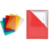 Mapă de prezentare pentru documente PAVO DIN A4, polipropilenă, 0,12 mm, granulată, deschisă sus și dreapta, decupaj pentru deget, colorată, 1 bucată 8020645