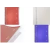 Bloc de colegiu KANGARO 4 în 1, DIN A4, 100 de file, liniat, copertă PP albastră, cu 4 separatoare mobile K-58381
