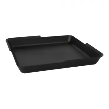 Vas de servire reutilizabil dreptunghiular PAPSTAR Circulware, nedivizat, negru, 1000 ml, polipropilenă cu 30% umplutură minerală, 1 bucată 97021