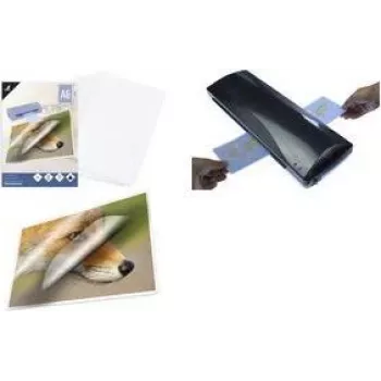 Folii de laminare KANGARO K-16009 A4 lucioase 250 microni (2x125) 216x303 mm - 1 bucată