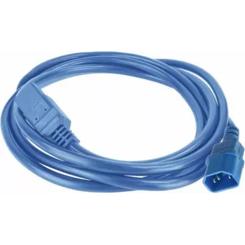 Cablu de alimentare ACT C14 la C21 IEC 60320 albastru 3 m (AK5384)