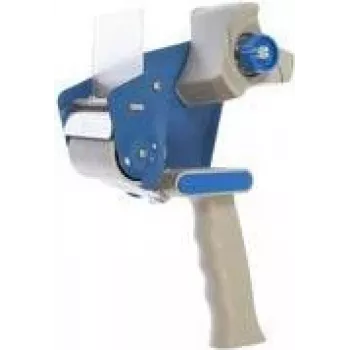 Dispenser manual de bandă de ambalare RAADHUIS, gri/albastru, pentru bandă de 50 mm x 66 m, 1 bucată (RD-351147)