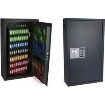 Seif electronic de înaltă securitate pentru chei PAVO pentru 300 chei, oțel gri închis, mat 8010905