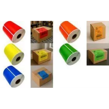 RILLPRINT Zebra Label Roll 102 x 152 mm Blue Core 25 mm - 1 Roll (67845)