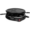 Grill raclette Tristar RA-2998 cu 6 tăvi antiaderente, 800 W, negru