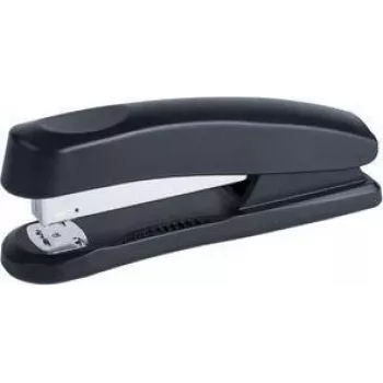 Capsator de birou PAVO 8053230, capacitate 25 coli, încărcare de sus, plastic ABS, negru