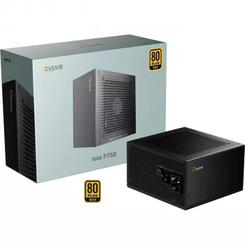 Sursă de alimentare OCYPUS Iota P750 750W 80 PLUS Gold complet modulară ATX 3.0 - negru