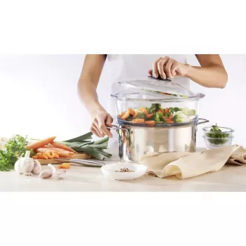 Capac din sticlă PYREX 26 cm, sticlă borosilicată