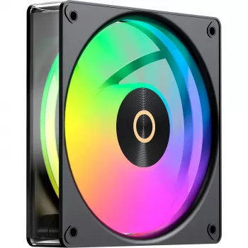 Ventilator OCYPUS Gamma F12 Elite ARGB 120 mm PWM (pachet de 3, negru)