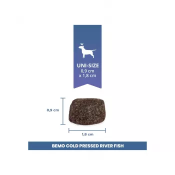 Hrană uscată pentru câini presată la rece BEMO pește de râu Mono 1kg