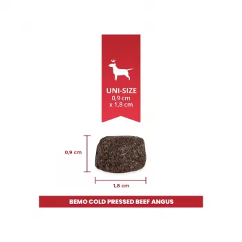 Hrană uscată pentru câini presată la rece BEMO vită Angus Mono 3kg
