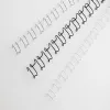 Sârmă de legare GBC MultiBind 14 mm 21 bucle A4 130 coli alb 100 bucăți pentru MultiBind 220, 230, 230E, 420 IB165481