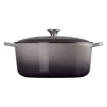 Vas rotund din fontă LE CREUSET, 34 cm, 12 L, gri