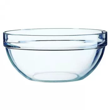Bol de sticlă stackabil Esmeyer Arcoroc 130 ml, sticlă călită, rezistent la mașina de spălat vase, 36 bucăți (410-121)
