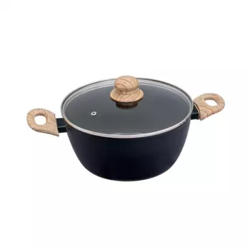 Oală de gătit cu capac PYREX Cook & Care 24 cm 4,1 L oțel inoxidabil