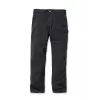 Pantaloni de lucru Carhartt Washed Twill Dungaree negri Relaxed Fit