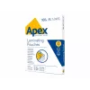 Folii de laminat Fellowes Apex A4 pentru solicitări reduse, lucioase, 80 microni, pachet de 100