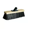 Perie mare de podea YORK, 30 cm, pentru curățătoare cu abur Kärcher seria SC, tehnologie cu lamele, articulație flexibilă, negru