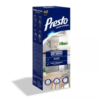 Rolă de șervețele universale PRESTO 40 buc., cutie