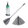 Cap de mop din microfibură cu mâner telescopic Eco Ego CIRCULAR RUBI