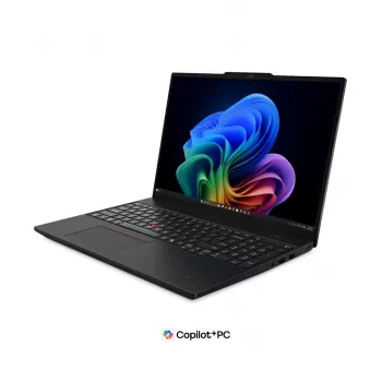 Laptop Lenovo ThinkPad T16 G5 Ultra 5 325 16 inch WUXGA IPS 400 nits anti-reflex 32 GB LPDDR5X-6800 512 GB SSD grafică Intel 75Wh cameră 5MP+IR Windows 11 Pro negru 3 ani la fața locului + rucsac ThinkPad Essential Plus 16