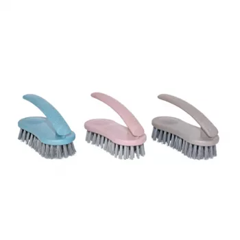 Set mătură de mână și făraș YORK reSTART - plastic reciclat ecologic, gri/verde