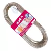 Frânghie de rufe cu miez metalic YORK 20 m albă