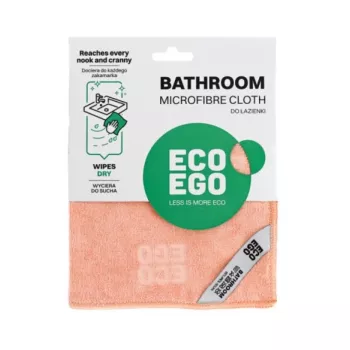 Lavetă de curățenie din microfibre ECO EGO pentru baie, 30x30 cm, albastru