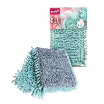 York Dual Splash Lavetă de mop interschimbabilă, microfibră cu două fețe