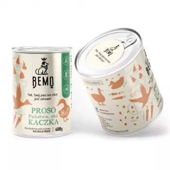 BEMO Proso Państwa oto Kaczka Mono - hrană umedă pentru câini - rață - 400g