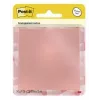 Note transparente 3M Post-it albastre, 36 file, 76 x 76 mm 7100394468