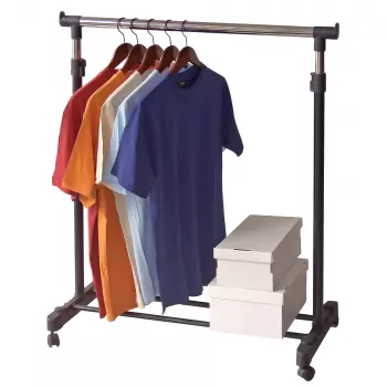 Cuier ORDINETT Deluxe alb 88x43x98-175cm