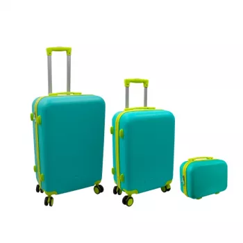 Set de 3 comode cu sertare ORDINETT, 60L + 43L + 15L, verde