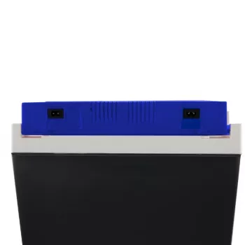 Cutie frigorifică electrică GIOSTYLE Brio 26 12/230V 26L gri închis cu accente roșu/albastru