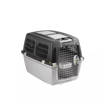 Cușcă de transport pentru animale de companie STEFANPLAST Gulliver 5 81x61x60 cm gri închis/gri deschis