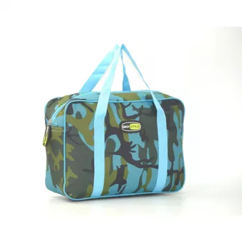 Geantă termică GIOSTYLE Camouflage 6 asortată, fucsia/albastru/galben/albă