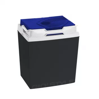 Cutie frigorifică electrică GIOSTYLE Brio 26 / 12V gri închis-roșu/albastru