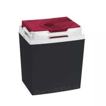 Cutie frigorifică electrică GIOSTYLE Brio 26 / 12V gri închis-roșu/albastru