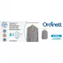 Huse de protecție din plastic pentru haine ORDINETT 4 buc. 62x95cm transparente cu fermoar