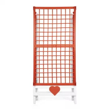 Uscător de rufe GIOSTYLE Love alb/portocaliu 180x56x96cm