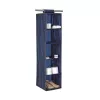 Organizator cu 5 rafturi ORDINETT, 30x30x120 cm, albastru