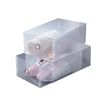 Cutii de depozitare ORDINETT 2 buc., 34 x 21 x 13 cm, transparente, Top Class