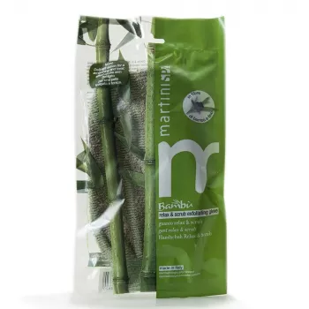 Mănușă de exfoliere din bambus MARTINI SPA pentru relaxare și exfoliere