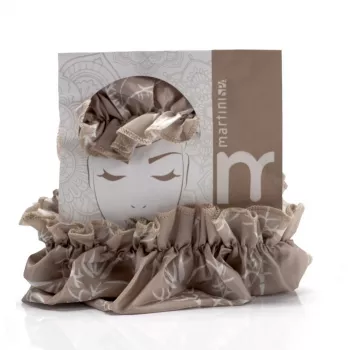 Cască de duș MARTINI SPA Natural - PEVA impermeabilă, reutilizabilă, protecție pentru păr