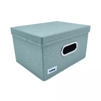 Cutie de depozitare ORDINETT Box S, 29,5x22,5x16,5 cm, mentă, polipropilenă, 11 L