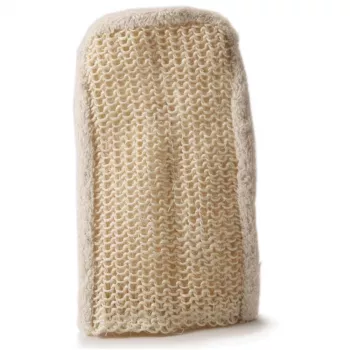 Mănușă de exfoliere din sisal și bumbac Martini Spa natur