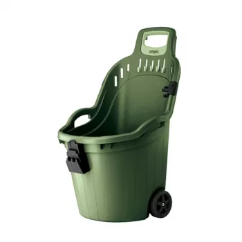 Roabă STEFANPLAST Helpy Cart, 50 L, 59,5x53x88,5 cm, verde