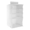 Organizator suspendat cu 4 rafturi ORDINETT 30x30x50cm bumbac