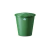 Butoi pentru apă de ploaie STEFANPLAST 210L cu capac și robinet Ø76,5x84cm verde
